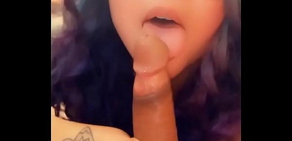  Little petite Latina takes biggest load and gets fucked in big ass